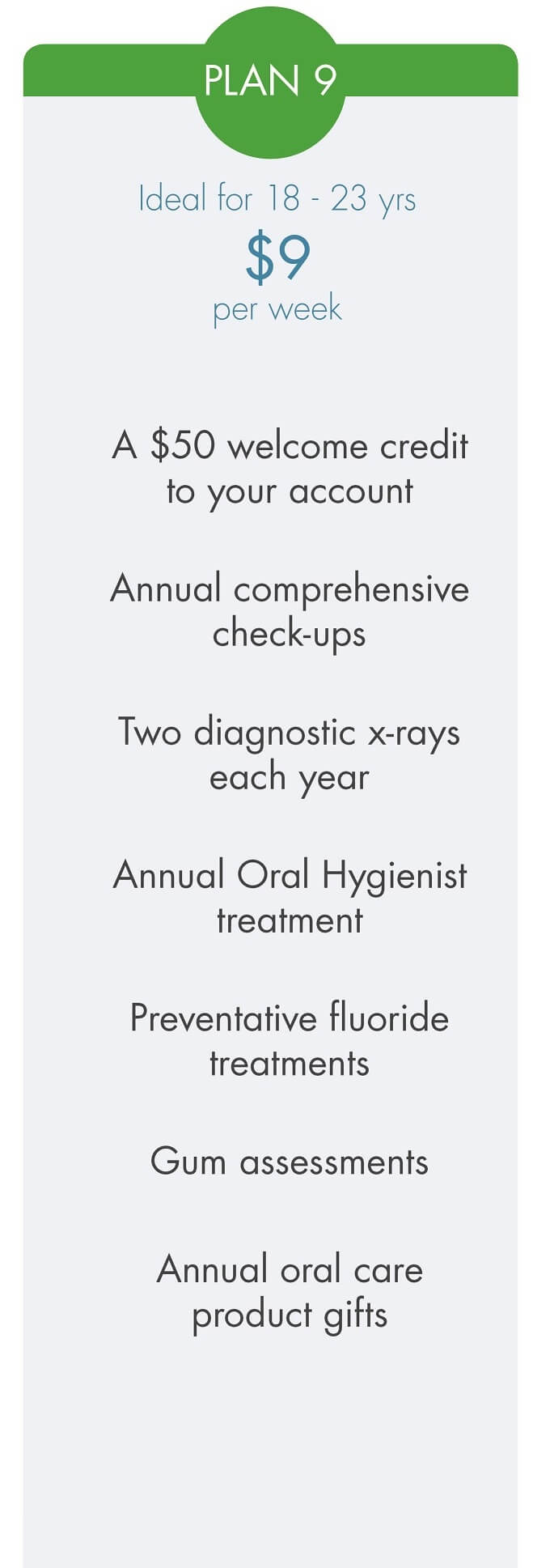 Plan 9 website artwork V2 Smilesaver dental savings plan